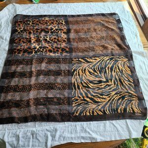 Bill Blass Animal Print Scarf